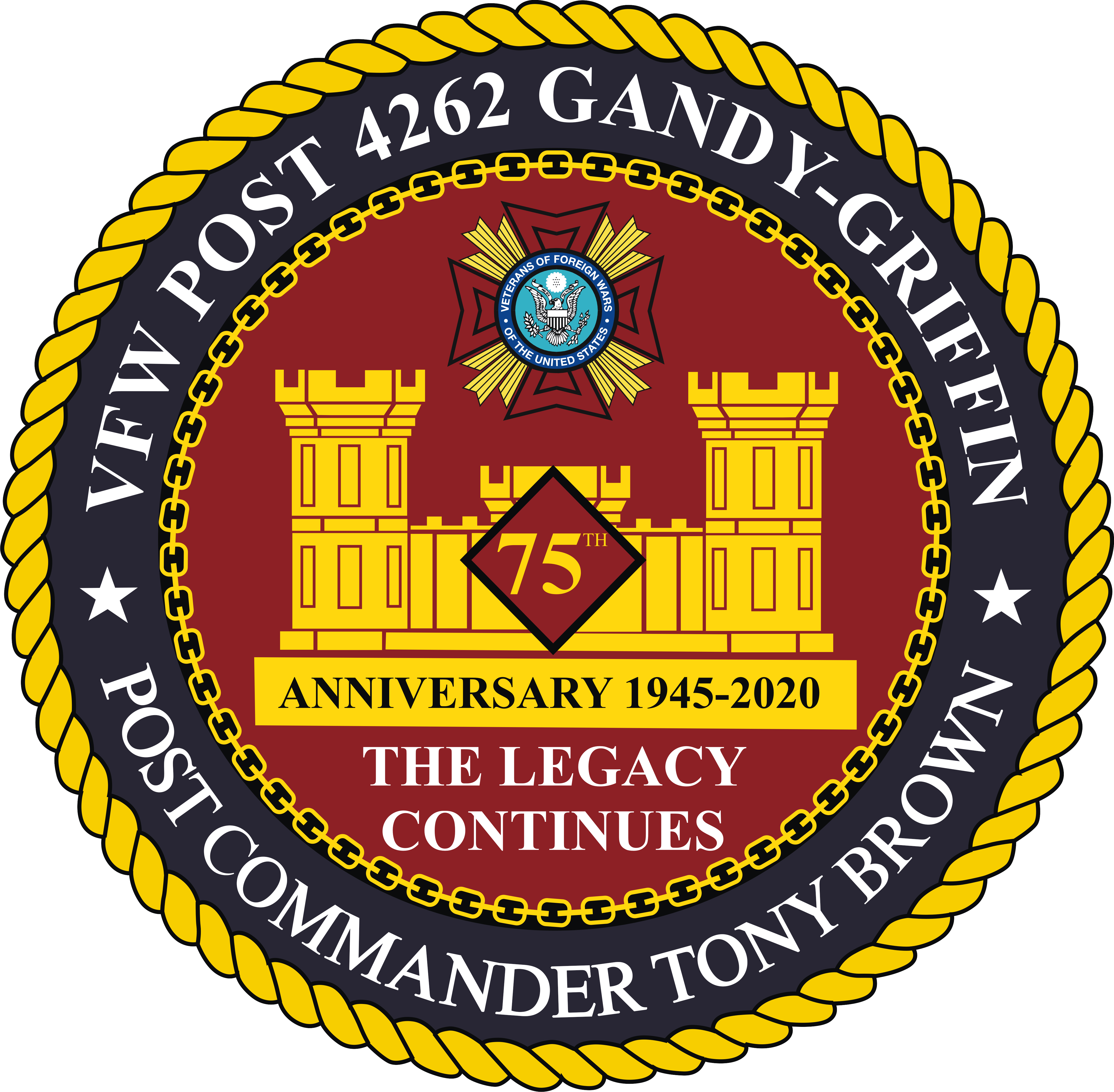 Post Commander Tony Brown